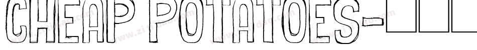 Cheap Potatoes字体转换